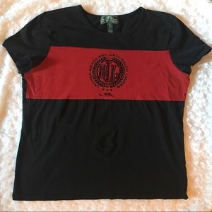 Lauren Active Ralph Lauren Black Tee Shirt